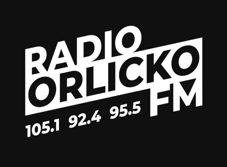Logo Rádio Orlicko - Regionální nezávislá rozhlasová stanice z Ústí nad Orlicí.